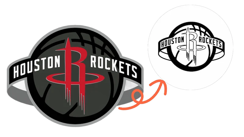 ロゴ電子印鑑の例